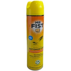 Εντομοκτόνο σπρέι ''Mr Fist'' 300ml κίτρινο ΚΩΔ.1673