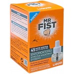 Υγρό για κουνούπια άοσμο 30ml ''Μr Fist'' 45 ημερών πορτοκαλί ΚΩΔ.1678