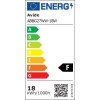 Λάμπα Led φως κίτρινο θερμό Ε27 3000Κ 18W 7x14,1cm ABBG27WW-18W ΚΩΔ.13364