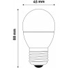 Λάμπα Led λευκό daylight Ε27 4000Κ 3W ABBMG27NW-3W ΚΩΔ.14990