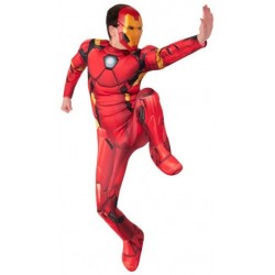 Στολή αυθεντική ''IRON MAN'' 5-6 ετών κόκκινο 300990Μ ΚΩΔ.6162