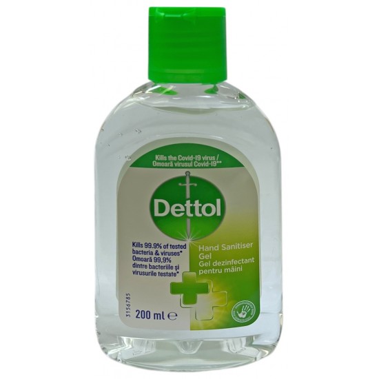 Dettol καθαριστικο χεριών 200ml διάφανο 3156786 ΚΩΔ.14025