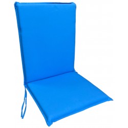Μαξιλάρι καρέκλας αδιάβροχο και δέσιμο μπλε 94x43x5cm CUS-FOLD/B ΚΩΔ.0483 Μαξιλάρι καρέκλας αδιάβροχο και δέσιμο μπλε 94x43x5cm CUS-FOLD/B ΚΩΔ.0483