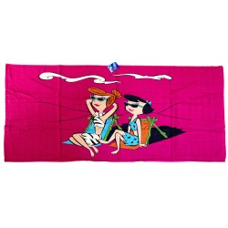 Πετσέτα θαλάσσης 300γρ. βαμβακερή 75x150cm μωβ 03.TOW/FLNST ΚΩΔ.1533