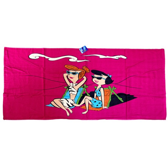 Πετσέτα θαλάσσης 300γρ. βαμβακερή 75x150cm μωβ 03.TOW/FLNST ΚΩΔ.1533