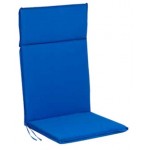 Μαξιλάρι καρέκλας αδιάβροχο, προσκέφαλο και δέσιμο μπλε 114x48x5cm CUS-POS/B ΚΩΔ.0473