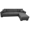 Γωνιακός καναπές κρεβάτι με αποθηκευτικό χώρο γκρι 270x165x84cm ΚΩΔ.2036