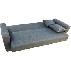 Καναπές - κρεβάτι Ernest με αποθηκευτικό χώρο γκρι 218x82x78cm ΚΩΔ.0713