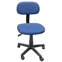 Καρέκλα περιστρεφόμενη γραφείου μπλε junior 49x41,5x71-83cm ΚΩΔ.15137
