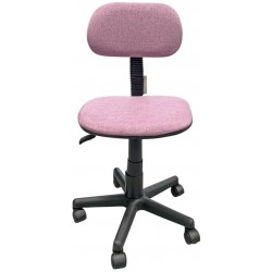 Καρέκλα περιστρεφόμενη γραφείου ροζ junior 49x41,5x71-83cm ΚΩΔ.15136
