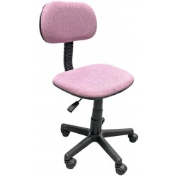 Καρέκλα περιστρεφόμενη γραφείου ροζ junior 49x41,5x71-83cm ΚΩΔ.15136