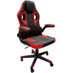 Καρέκλα γραφείου gaming με ανοιγόμενα μπράτσα και πλάτη κάθισμα pvc κόκκινο 70x60x109-119cm ΜΒ9835 ΚΩΔ.9835