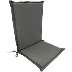Μαξιλάρι καρέκλας με πλάτη αδιάβροχο γκρι 91x41x5cm Κωδ.1887 Μαξιλάρι καρέκλας με πλάτη αδιάβροχο γκρι 91x41x5cm Κωδ.1887