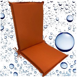 Μαξιλάρι καρέκλας με πλάτη αδιάβροχο πορτοκαλί 91x41x5cm Κωδ.1885 Μαξιλάρι καρέκλας με πλάτη αδιάβροχο πορτοκαλί 91x41x5cm Κωδ.1885