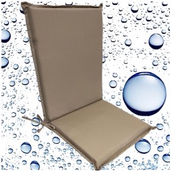 Μαξιλάρι καρέκλας με πλάτη αδιάβροχο καφέ 91x41x5cm Κωδ.1689 Μαξιλάρι καρέκλας με πλάτη αδιάβροχο καφέ 91x41x5cm Κωδ.1689