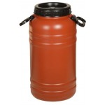 Δοχείο λαδιού με χειρολαβές καφέ 40 λίτρα 68-ΒΑ40 ΚΩΔ.3519