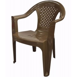 Καρέκλα ''Αρήτη'' πλαστική με μπράτσα καραμέλα 58χ48χ80cm 922 κωδ.1349
