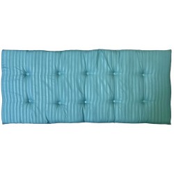 Μαξιλάρι καρέκλας καναπέ 2σε1 με λάστιχο 105x45x5cm γαλάζιο τυρκουάζ Ε-0145 ΚΩΔ.11860 Μαξιλάρι καρέκλας καναπέ 2σε1 με λάστιχο 105x45x5cm γαλάζιο τυρκουάζ Ε-0145 ΚΩΔ.11860