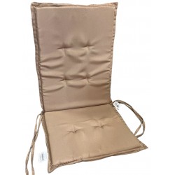Μαξιλάρι καρέκλας με πλάτη και δέσιμο μπεζ 96x43x3cm Ε-3466 ΚΩΔ.4371 Μαξιλάρι καρέκλας με πλάτη και δέσιμο μπεζ 96x43x3cm Ε-3466 ΚΩΔ.4371