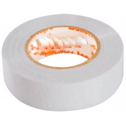 Ταινία μονωτική σε χρώμα λευκό 17mmx19m ΚΩΔ.4285 Ταινία μονωτική σε χρώμα λευκό 17mmx19m ΚΩΔ.4285