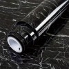 Ταπετσαρία τοίχου αυτοκόλλητη αφρώδες πλακάκι μαύρο 120x300cm ΚΩΔ.09-950-0644