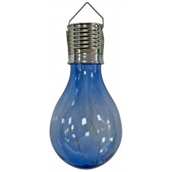 Ηλιακή λάμπα με 4 led φως μπλε 7,5x16cm 35-950-0707 ΚΩΔ.7762