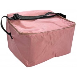 Ισοθερμική τσάντα cooler σε ροζ χρώμα 25x19x15cm 03-950-3642 ΚΩΔ.14770