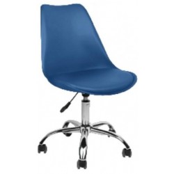 Καρέκλα γραφείου μπλε β55χπ48χυ91cm ΚΩΔ.33-950-1884
