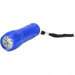 Φακός με 9 led πλαστικός μπλε 8cm 9275 ΚΩΔ. 3883