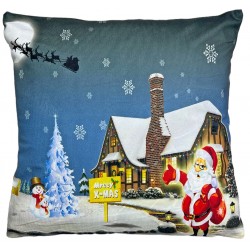  Μαξιλάρι καναπέ xmas πολύχρωμο 40x40cm W-11004 ΚΩΔ.6980-4