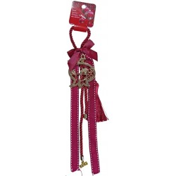 Γούρι διακοσμητικό κόκκινο 30cm W-14545 ΚΩΔ.5676