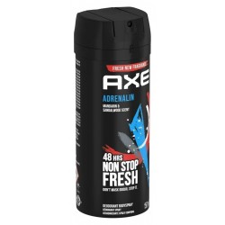 Axe deo spray 150ml adrenaline μαύρο 15-00323 ΚΩΔ.16728