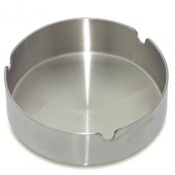 Σταχτοδοχείο στρογγυλό inox 10x3cm ΚΩΔ.03-950-2888