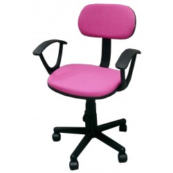 Καρέκλα γραφείου ροζ β55χπ53χυ88cm ΚΩΔ.2569