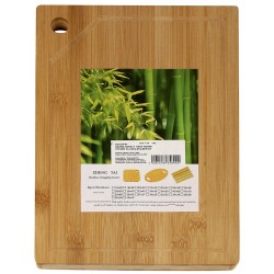 Βάση κοπής bamboo 31,5x21,5x1,8cm καφέ ΚΩΔ.03-950-3347