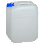 Πλαστικό δοχείο νερού σε ματ λευκό 20 λίτρων 23x28x38cm ΚΩΔ. 2620