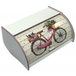 ΨΩΜΙΕΡΑ ΞΥΛΙΝΗ ΜΕ ΣΧΕΔΙΟ ''ΠΟΔΗΛΑΤΟ'' ΣΕ ΧΡΩΜΑ ΛΕΥΚΟ-ΡΟΖ ΚΩΔ. 32-800-0918