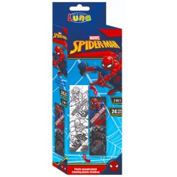 ΠΑΖΛ ΧΡΩΜΑ ΠΥΡΓΟΣ 24T SPIDERMAN 9x29cm 69-1605 ΚΩΔ.3637