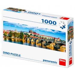  ΠΑΖΛ 1000 ΤΕΜ PANORAMIC ΠΡΑΓΑ ΚΑΣΤΡΟ & ΠΟΤΑΜΙ 32x23x7cm 69-1675 ΚΩΔ.3682