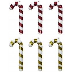 ΜΠΑΣΤΟΥΝΑΚΙΑ XMAS ΡΙΓΕ  ΣΕΤ 6 ΤΕΜΑΧΙΩΝ ΔΙΑΣΤΑΣΗ 6,5cm  93-2686 KΩΔ.3326