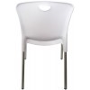 Καρέκλα από πολυπροπυλένιο λευκή π51 Χ β58 Χ υ82cm ΚΩΔ.3916