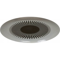 Πιατέλα  πορσελάνης μαύρο 31cm ΚΩΔ.03-950-3720