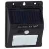 Προβολέας ηλιακός με 20 led μαύρο 9,5x12,5x5cm ΚΩΔ.35-950-0845