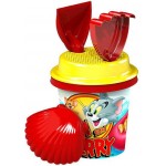 Κουβαδάκι Tom-Jerry πλαστικό 14cm σετ 5 τεμαχίων πολύχρωμο 42-759 ΚΩΔ.1714