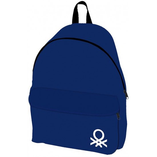 Τσάντα Εφηβική United Colors of Benetton μπλε 30x17x41cm 50-2481 ΚΩΔ.5051