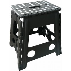 Σκαμπό πλαστικό πτυσσόμενο γκρι 32x39x40cm Ε-1325 ΚΩΔ.5571