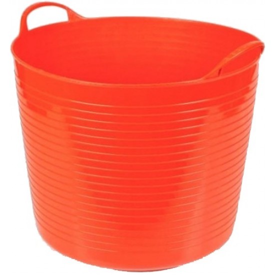Καλάθι μαλακό Ζεμπίλι πλαστικό πορτοκαλί με χειρολαβές 26lt 37x31cm Α1020 ΚΩΔ.4343