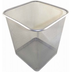 Καλάθι μεταλλικό γκρι 22 Χ 22 Χ 30cm Ε-1460 ΚΩΔ.4087