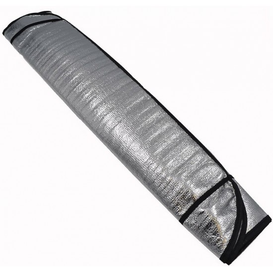 Ηλιοπροστασία αυτοκινήτου ασημί 60x130cm Ε-3725 ΚΩΔ.5216