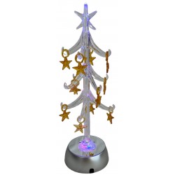 Δεντράκι ακρυλικό φωτιζόμενο δ9χυ27cm 1073002 ΚΩΔ.6898